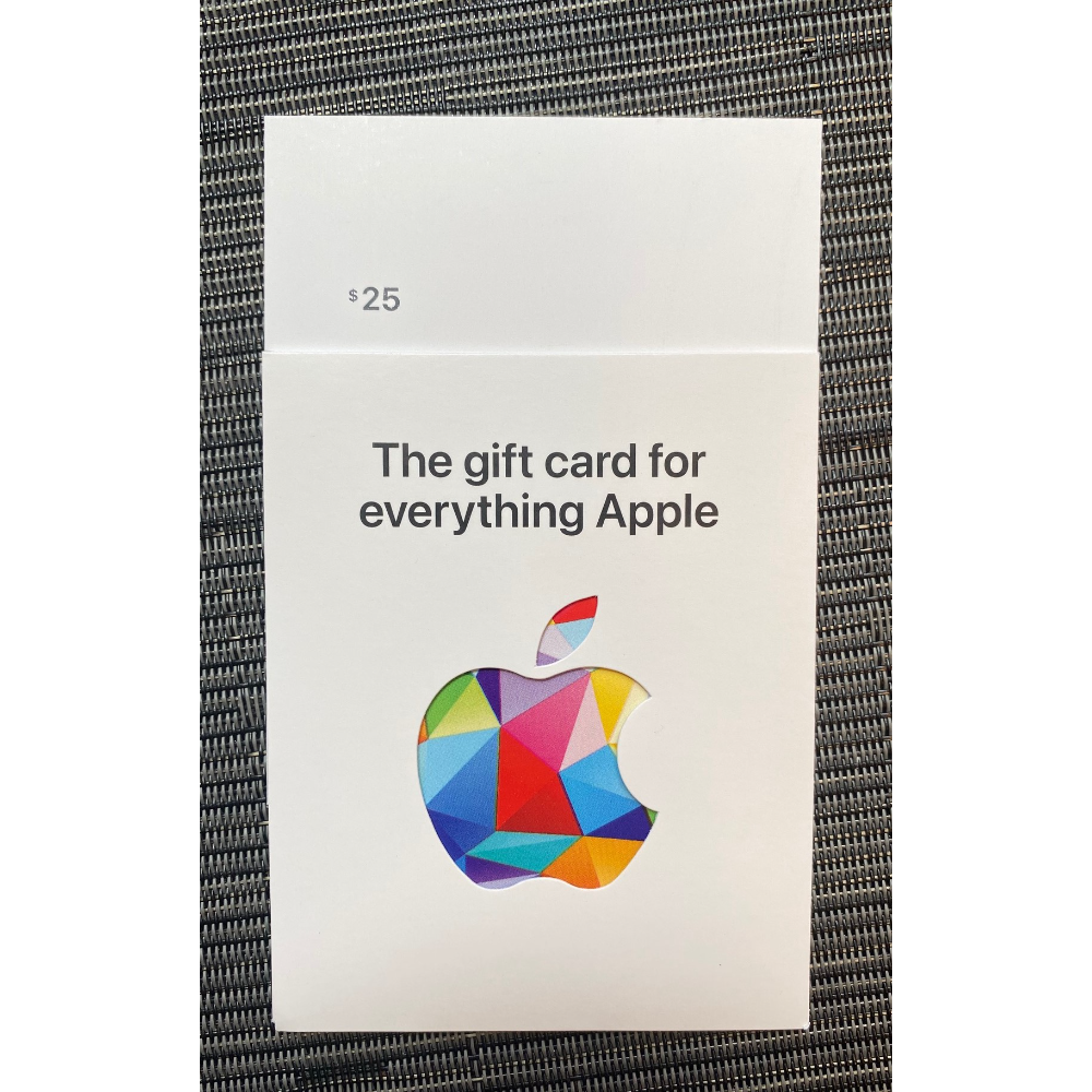 $25 Apple Gift Card