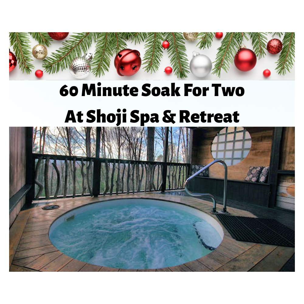 60 min Soak for 2 Shoji Spa & Retreat