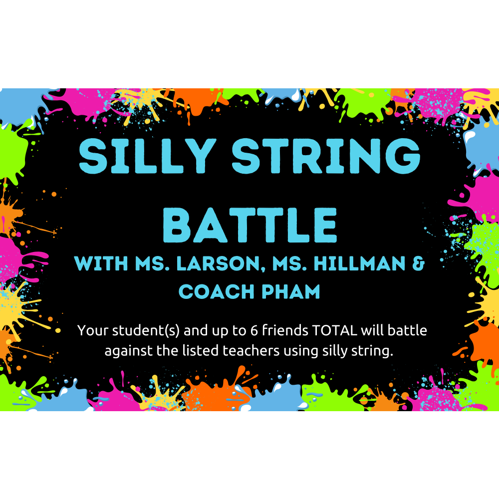 Silly String Battle Versus Teachers