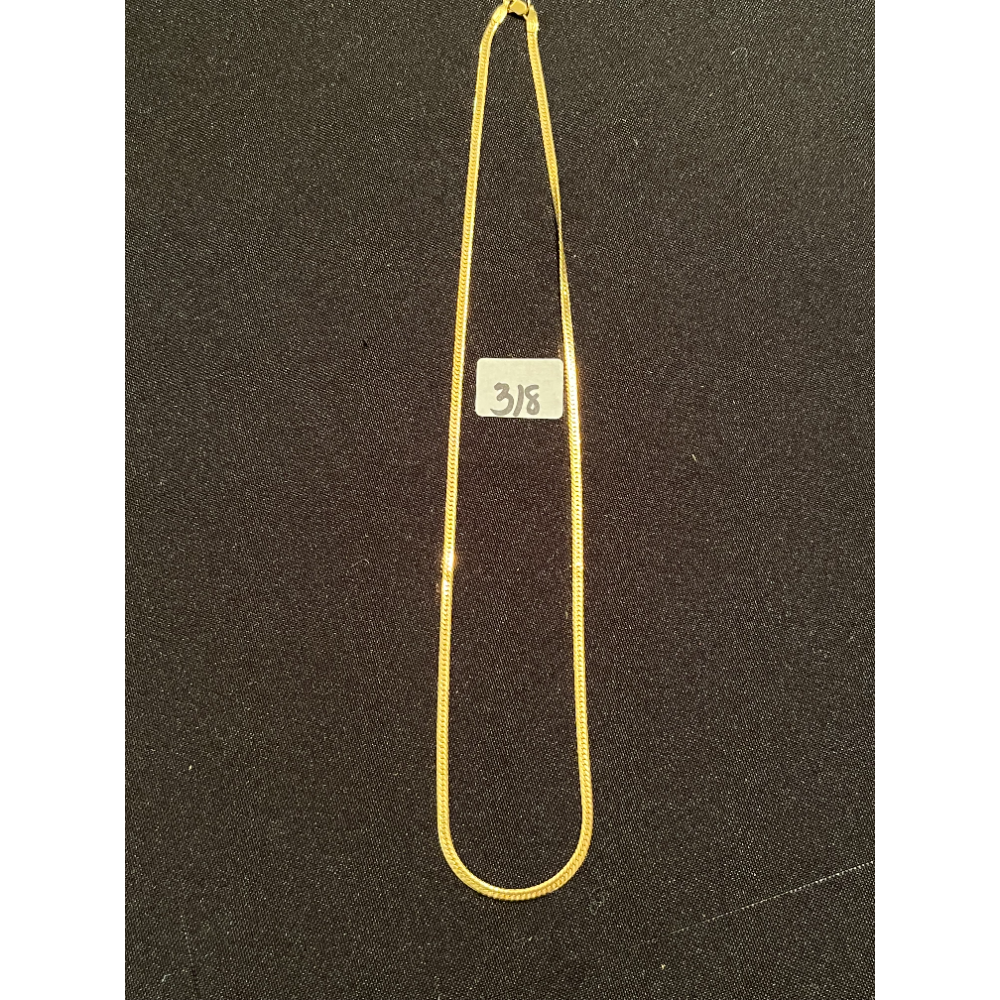 Herringbone 14 K Gold Filled Necklace