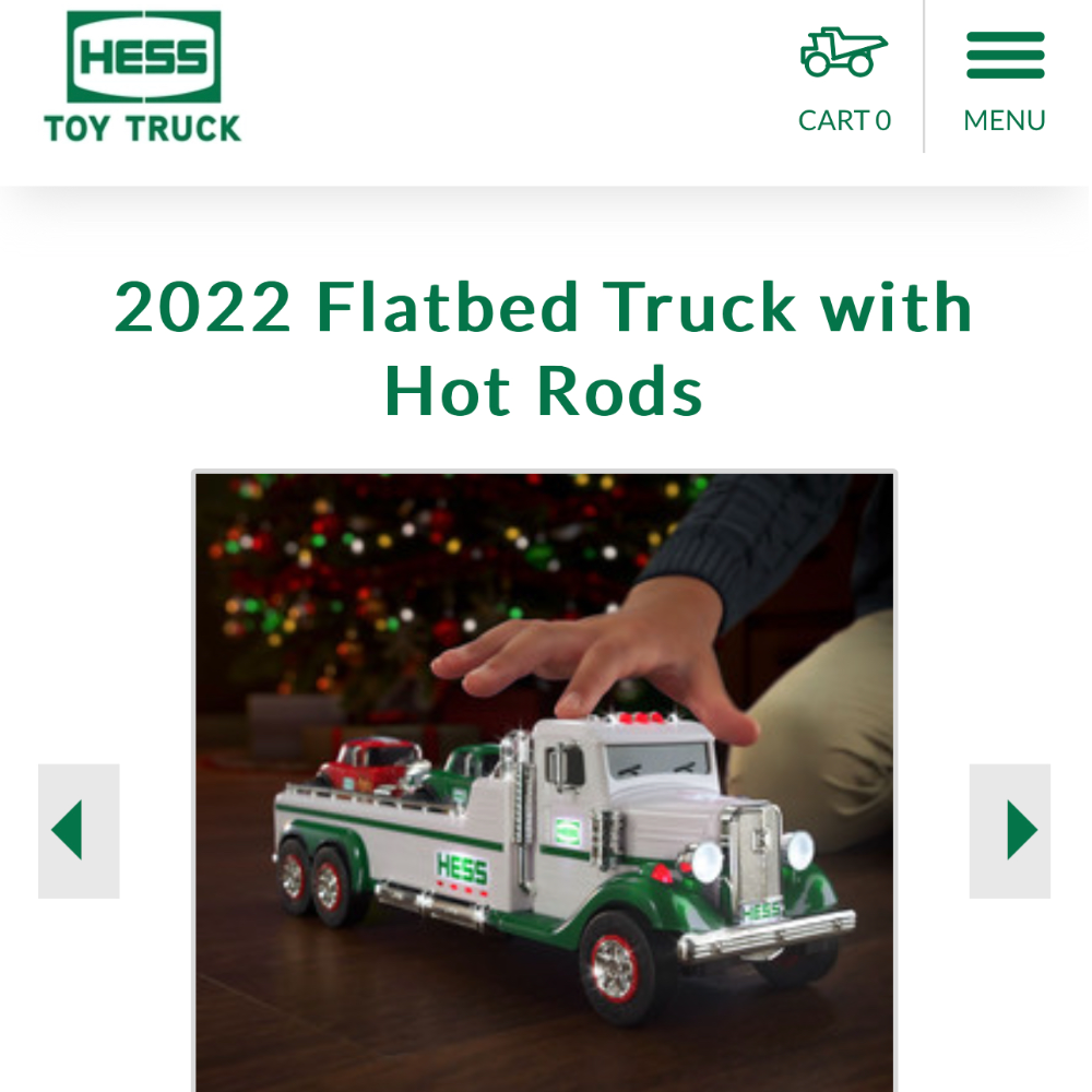 2022 HESS Truck Collectable Toy