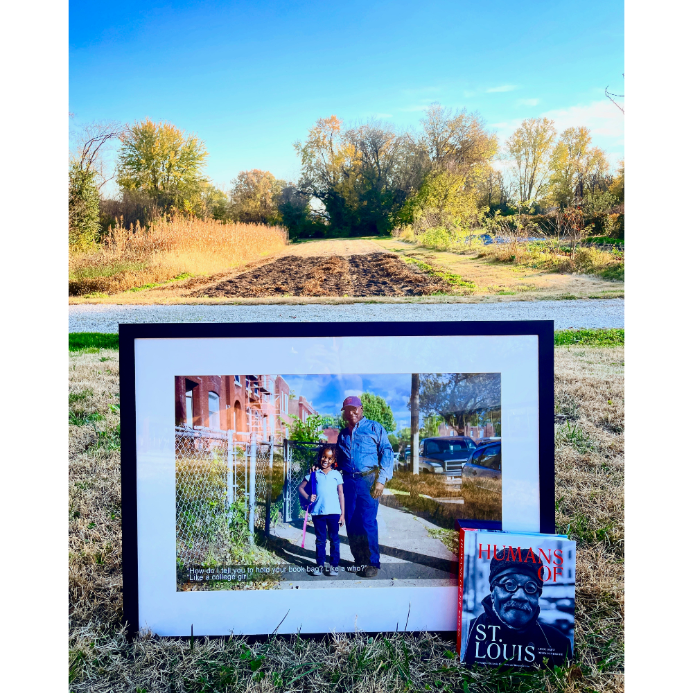 Framed photograph, Humans of St. Louis series