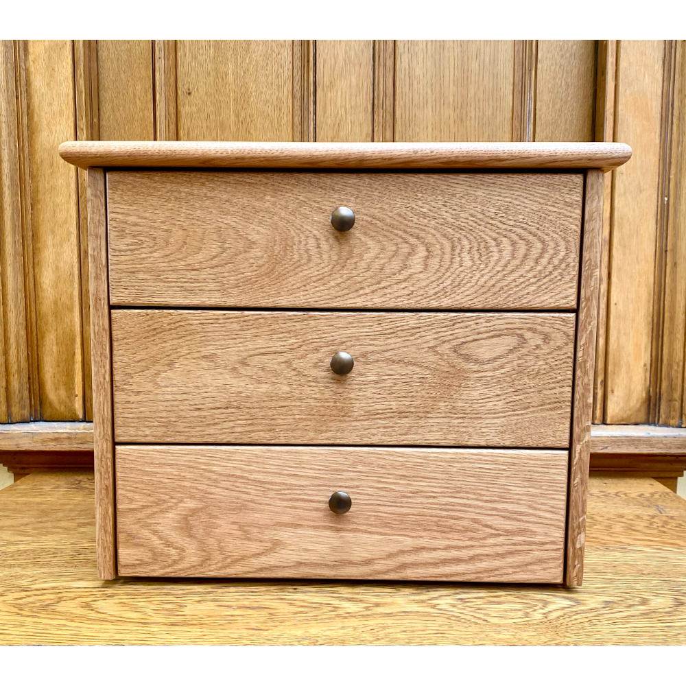 Handcrafted Desktop Drawer Unit by T.W. Hutchinson