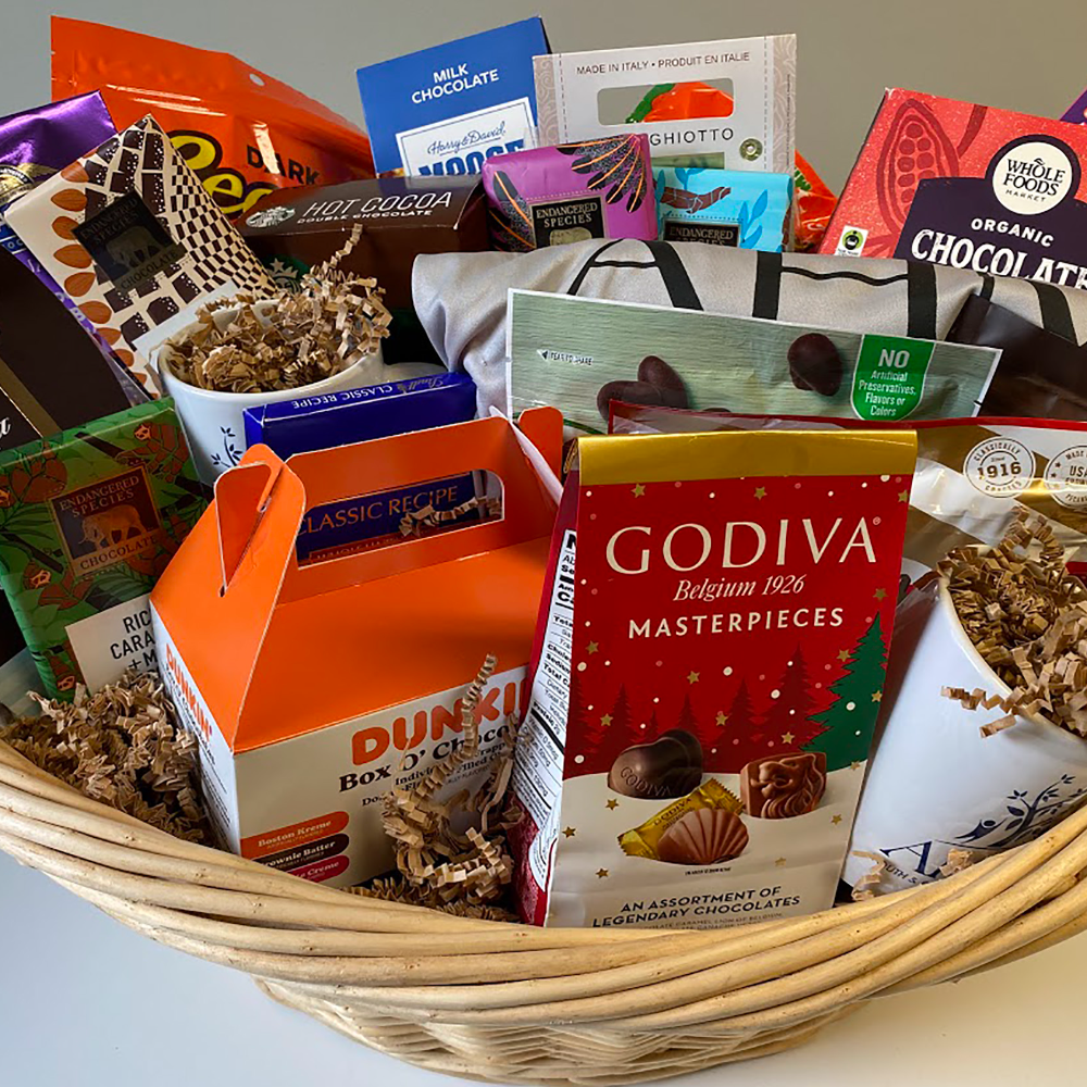 A Chocolate Lovers Gift Basket