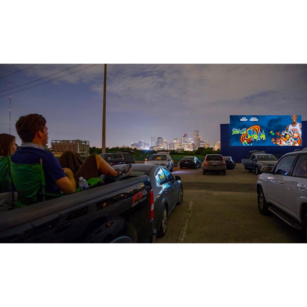 "The Fifth Wheel" Drive-In Movie Party for Five Cars