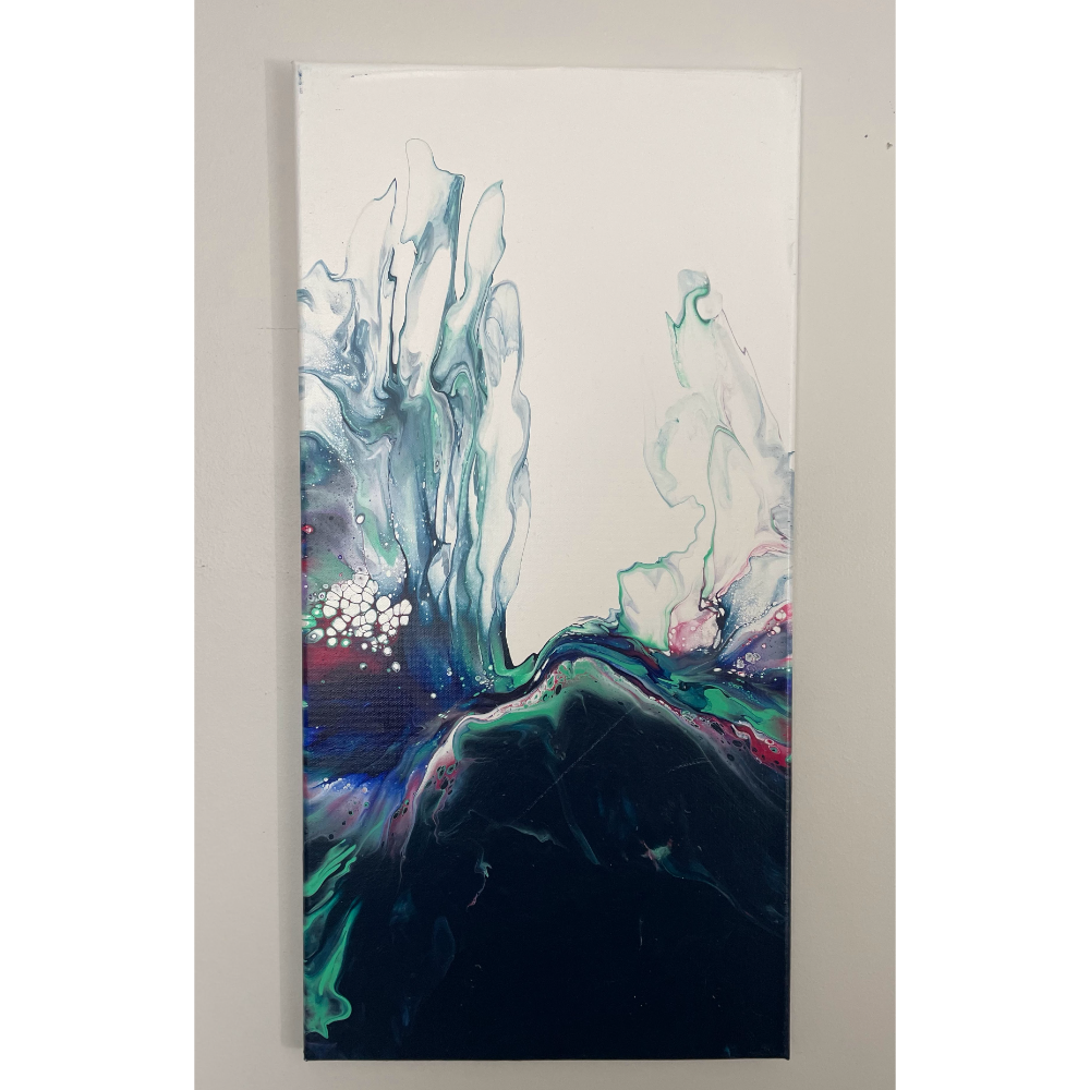 "Water's Reach" 2' X 1' Acrylic Painting