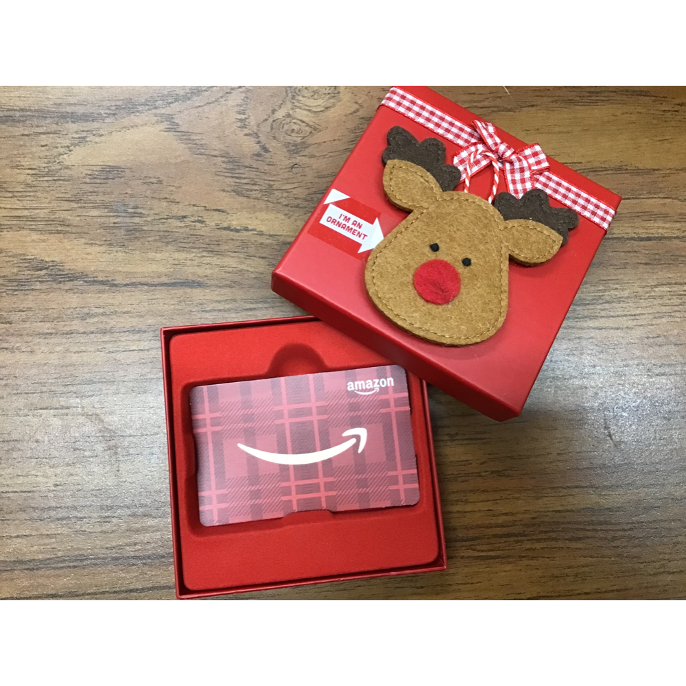 Amazon Gift Card & Ornament