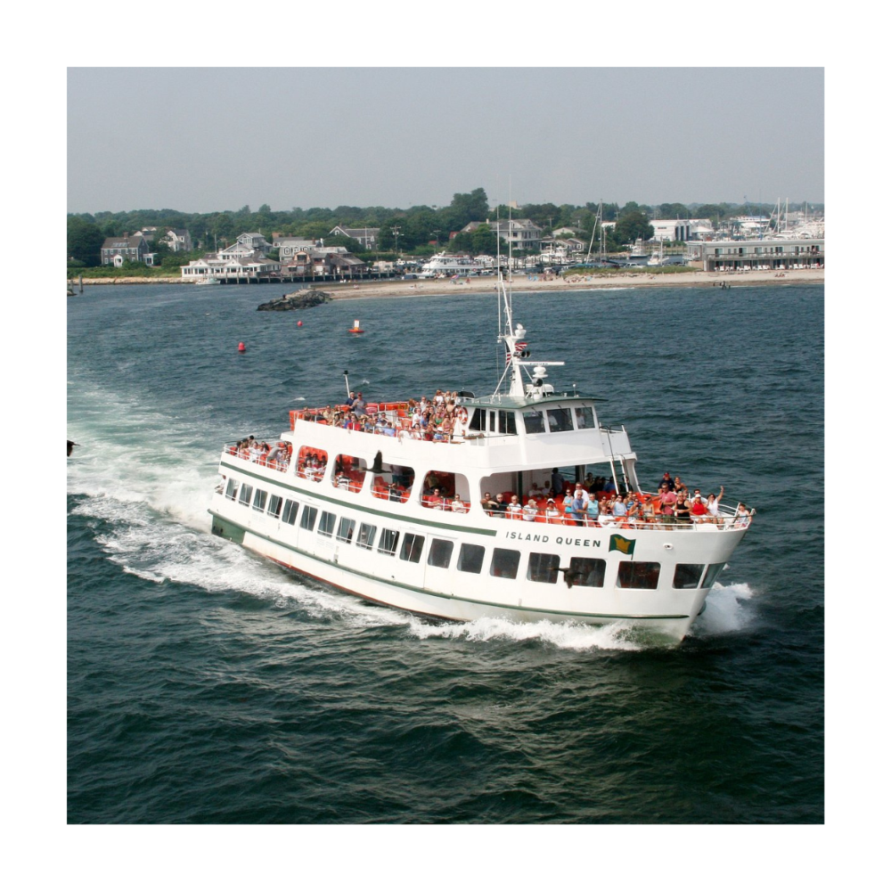 4 Roundtrip Tickets on the Island Queen Ferry to Martha's Vineyard