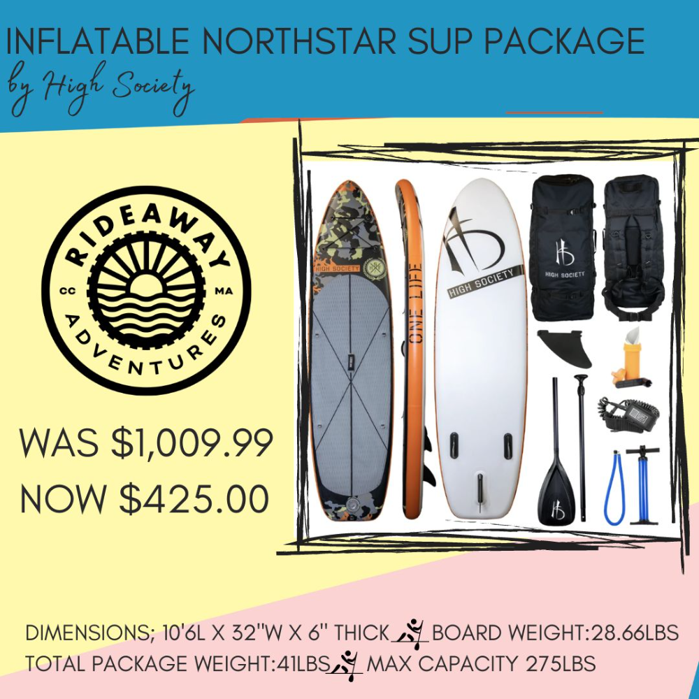 Inflatable Paddleboard from RideAway Adventures