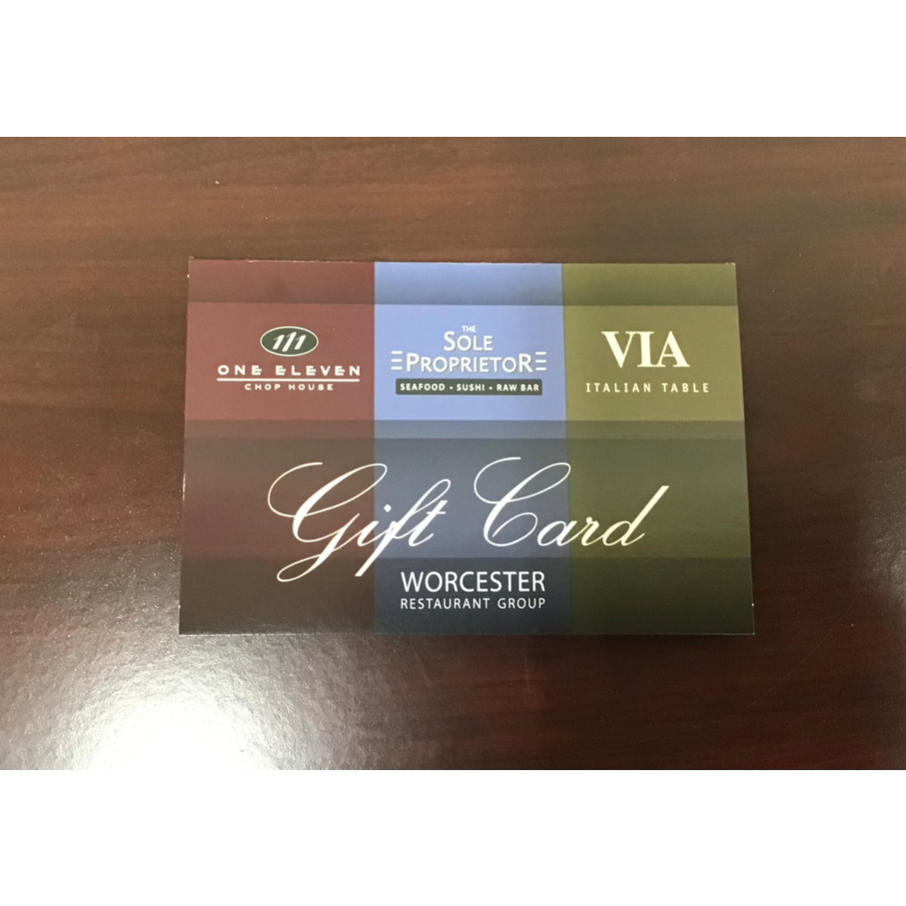 Worcester Restaurant Group Gift Card