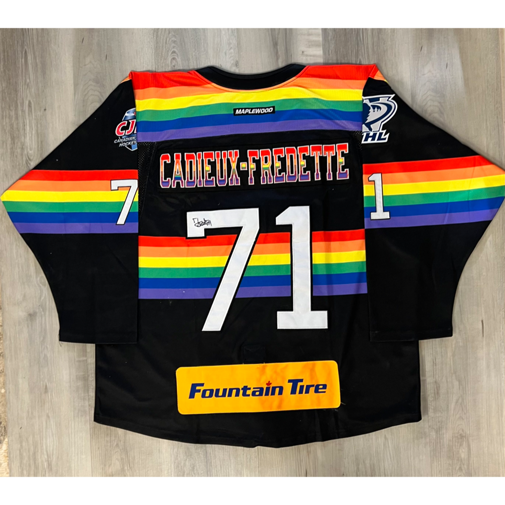#71 Felix Cadieux-Fredette Pride Jersey