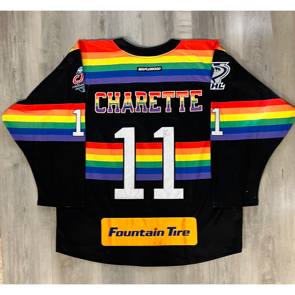 #11 Justin Charette Pride Jersey