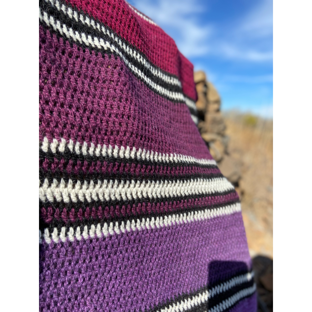 Chama Valley Blanket from Organic Churro Wool