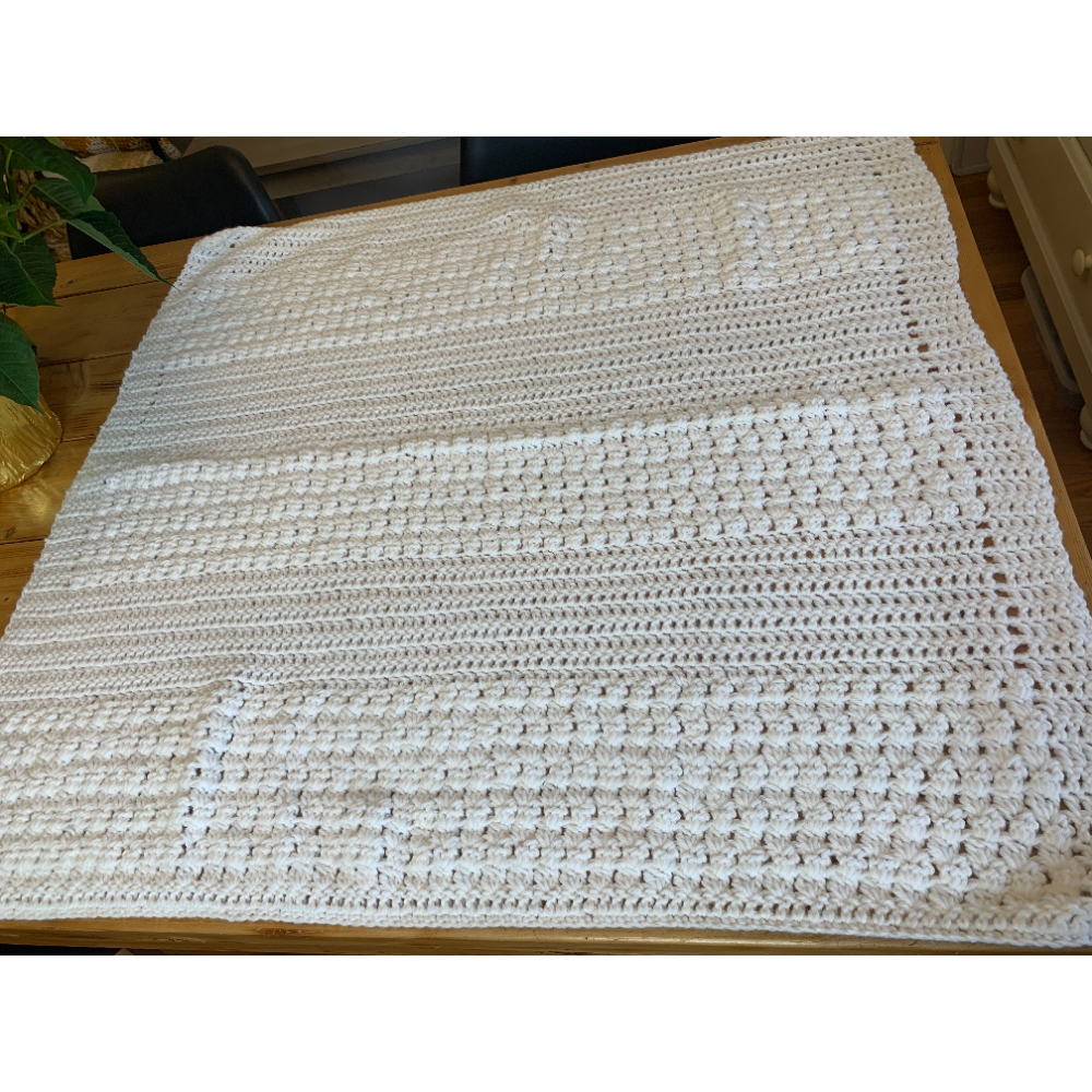 White Baby Blanket A