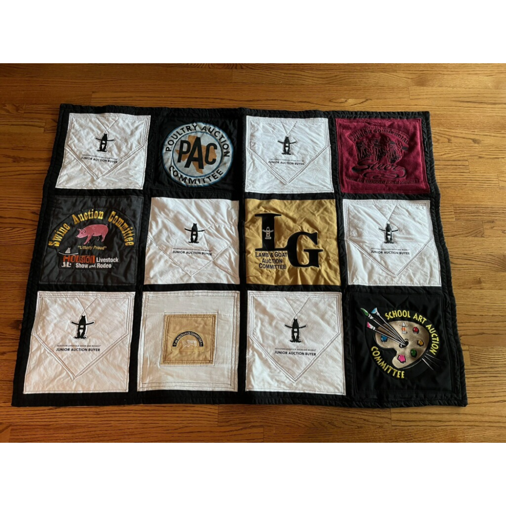 Auction Committee Lap Quilt