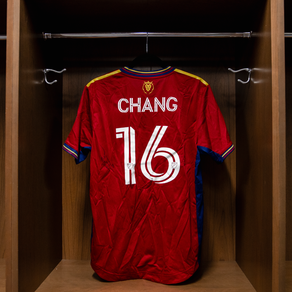 Maikel Chang #16 Autographed Matchday ALS Jersey