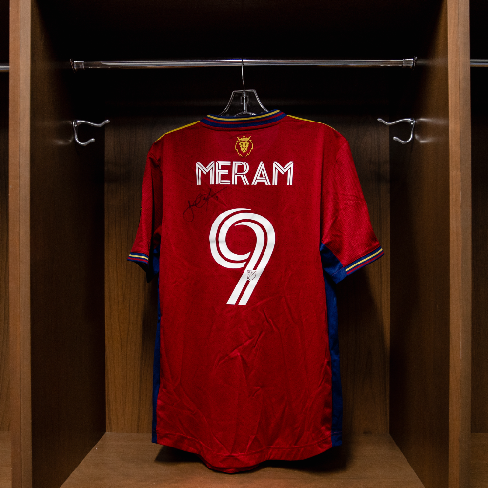 Justin Meram #9 Autographed Matchday ALS Jersey