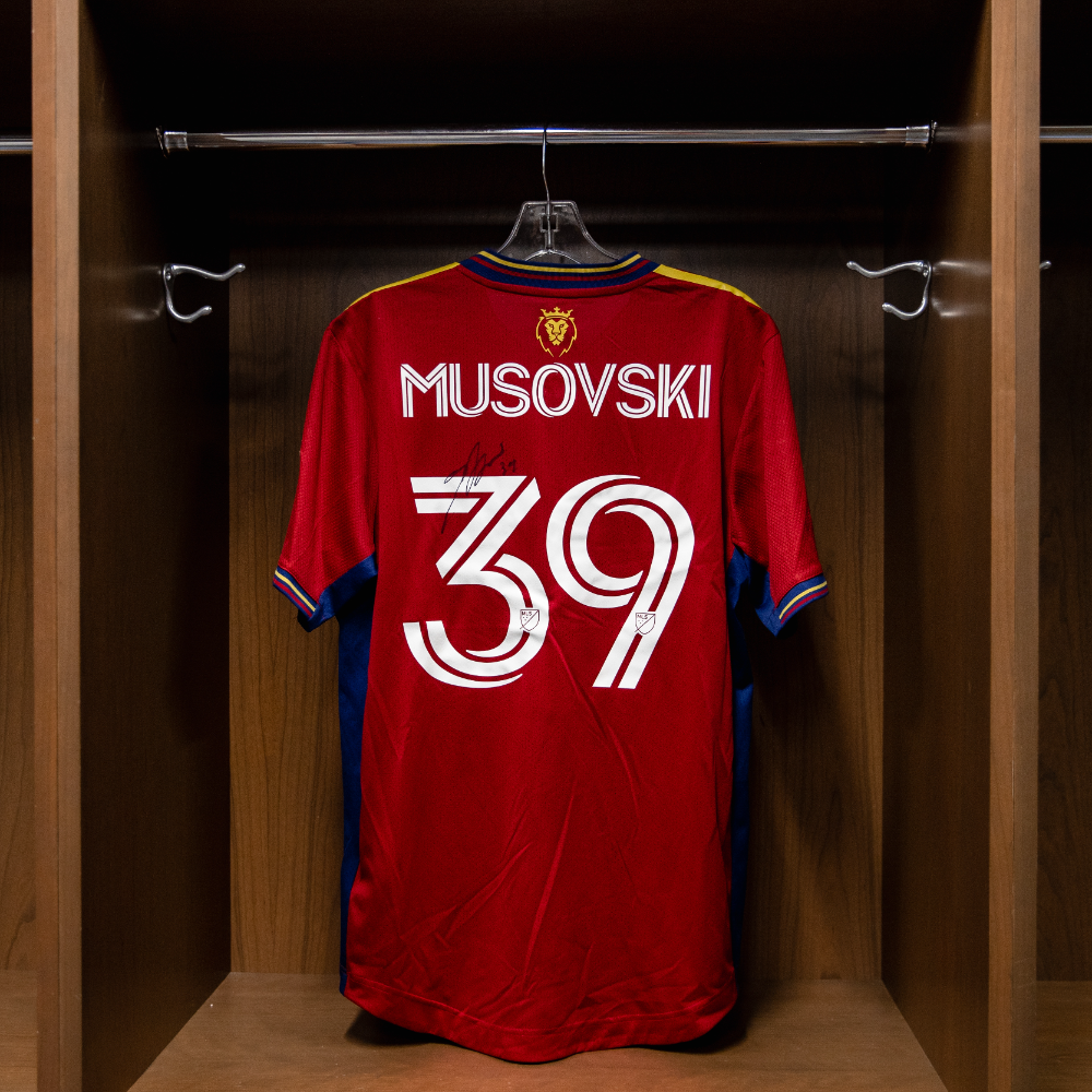 Danny Musovski #39 Autographed Matchday ALS Jersey