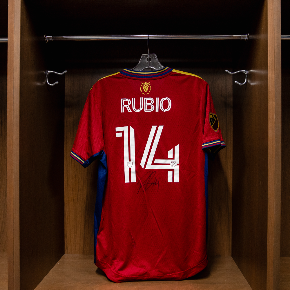 Rubio Rubin #14 Autographed Matchday ALS Jersey