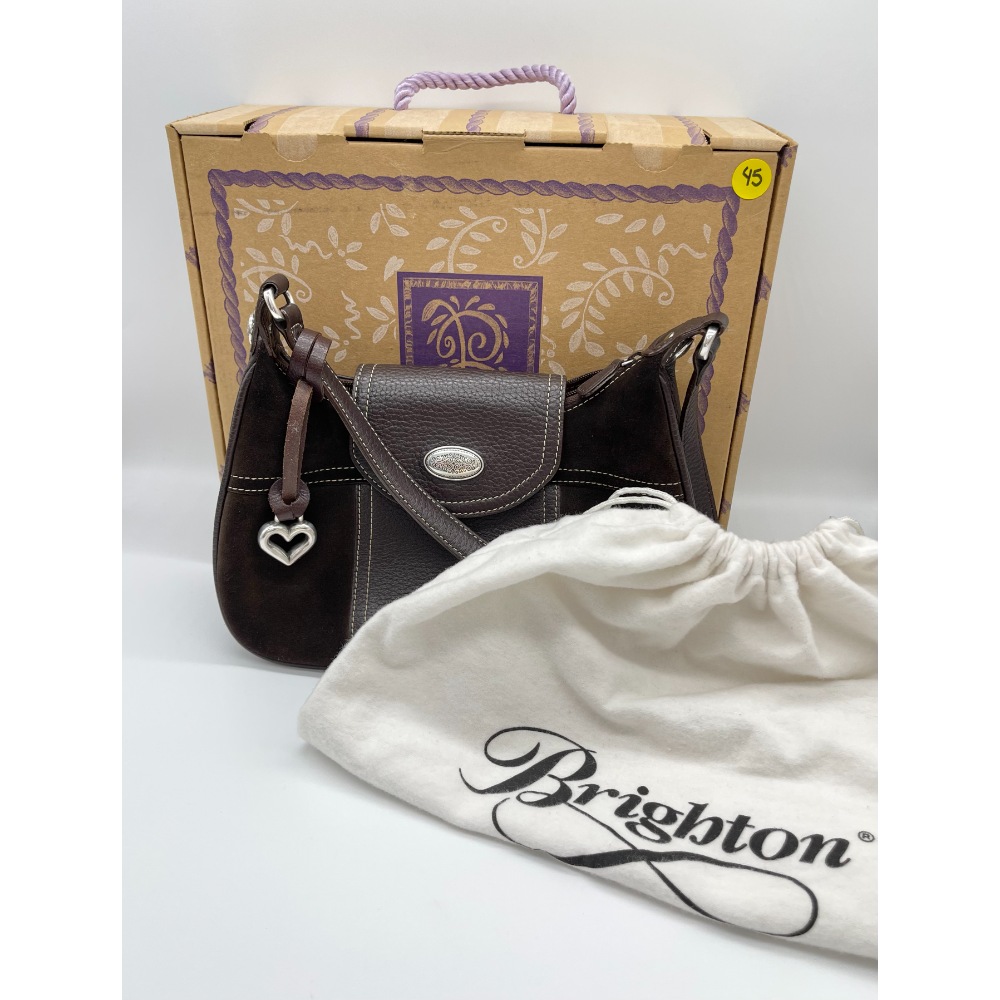 Brown Leather Brighton Handbag