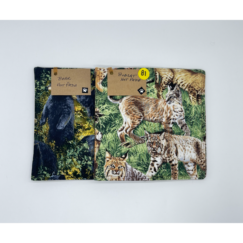 Variety Pack Native Animal Lovers (2 sets of Hot Pads)