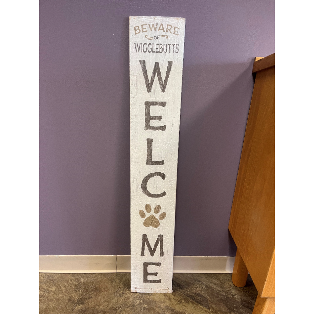Doggie Welcome Sign