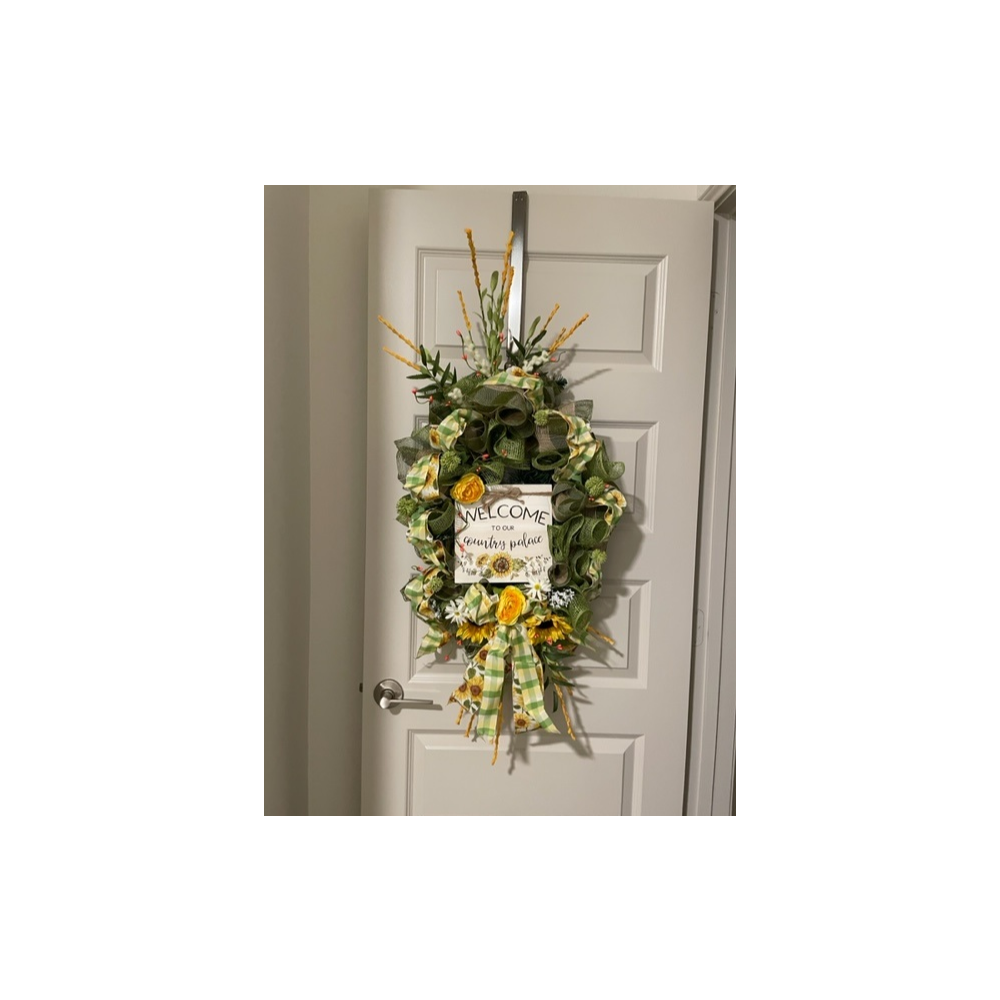Decorative Spring Time Door Wreath
