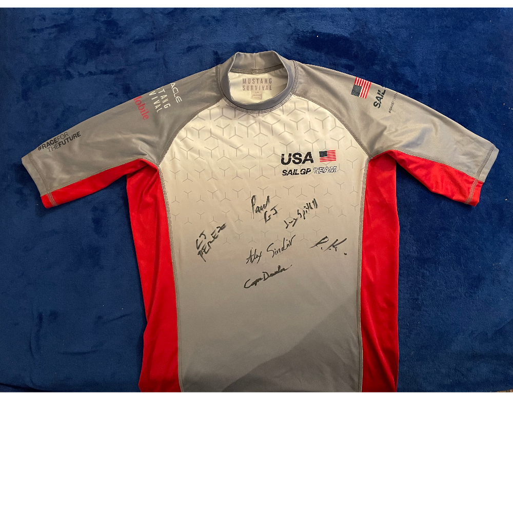 Authentic SailGP Team USA sailing shirt