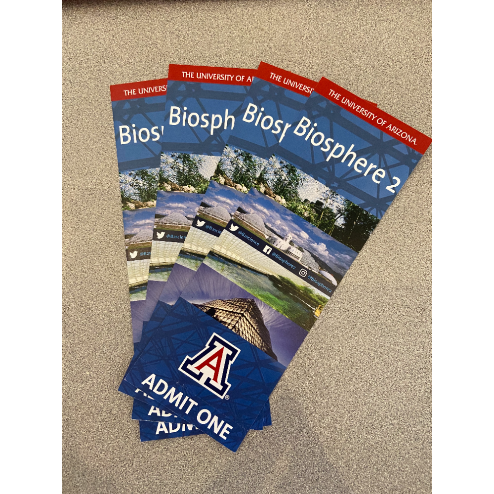 Four tickets to Biosphere 2