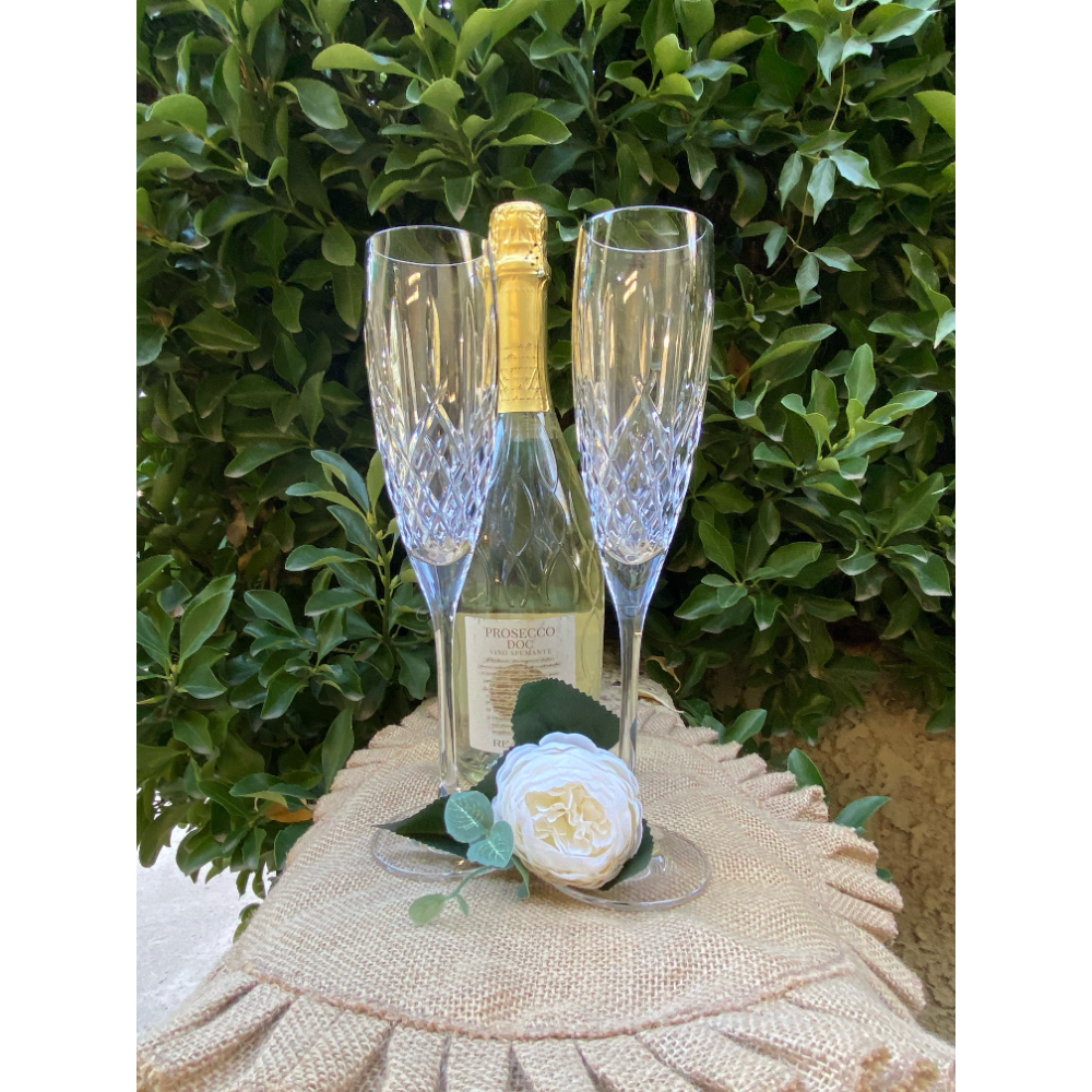 Waterford Champagne Glasses and Prosecco