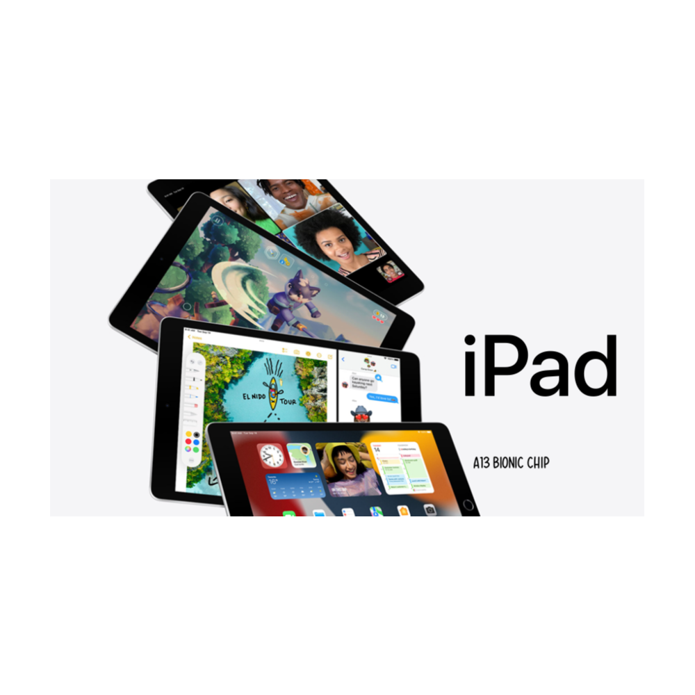 Apple iPad 10.2-inch iPad Wi-Fi 64GB - Silver
