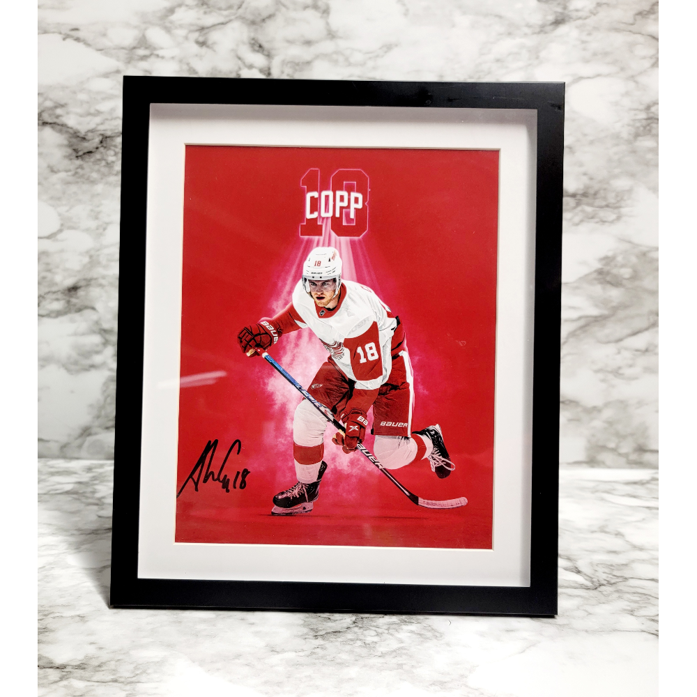 Detroit Red Wings Andrew Copp Autographed Photo