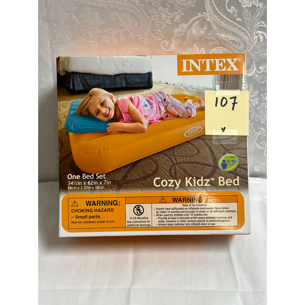 Cozy Kids Bed - Intex Inflatable Airbed