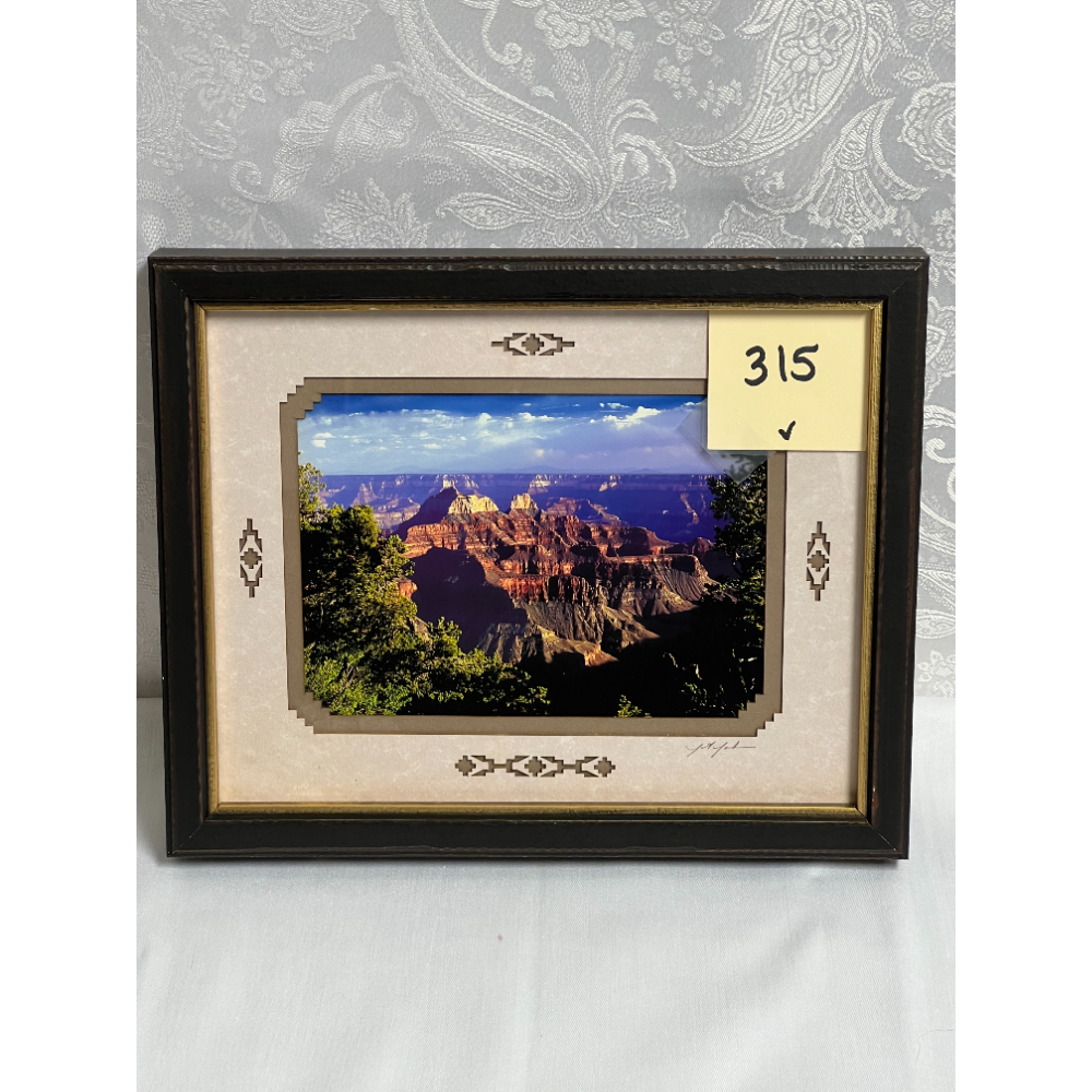 Framed & Matted Original Photo "Grand Canyon"