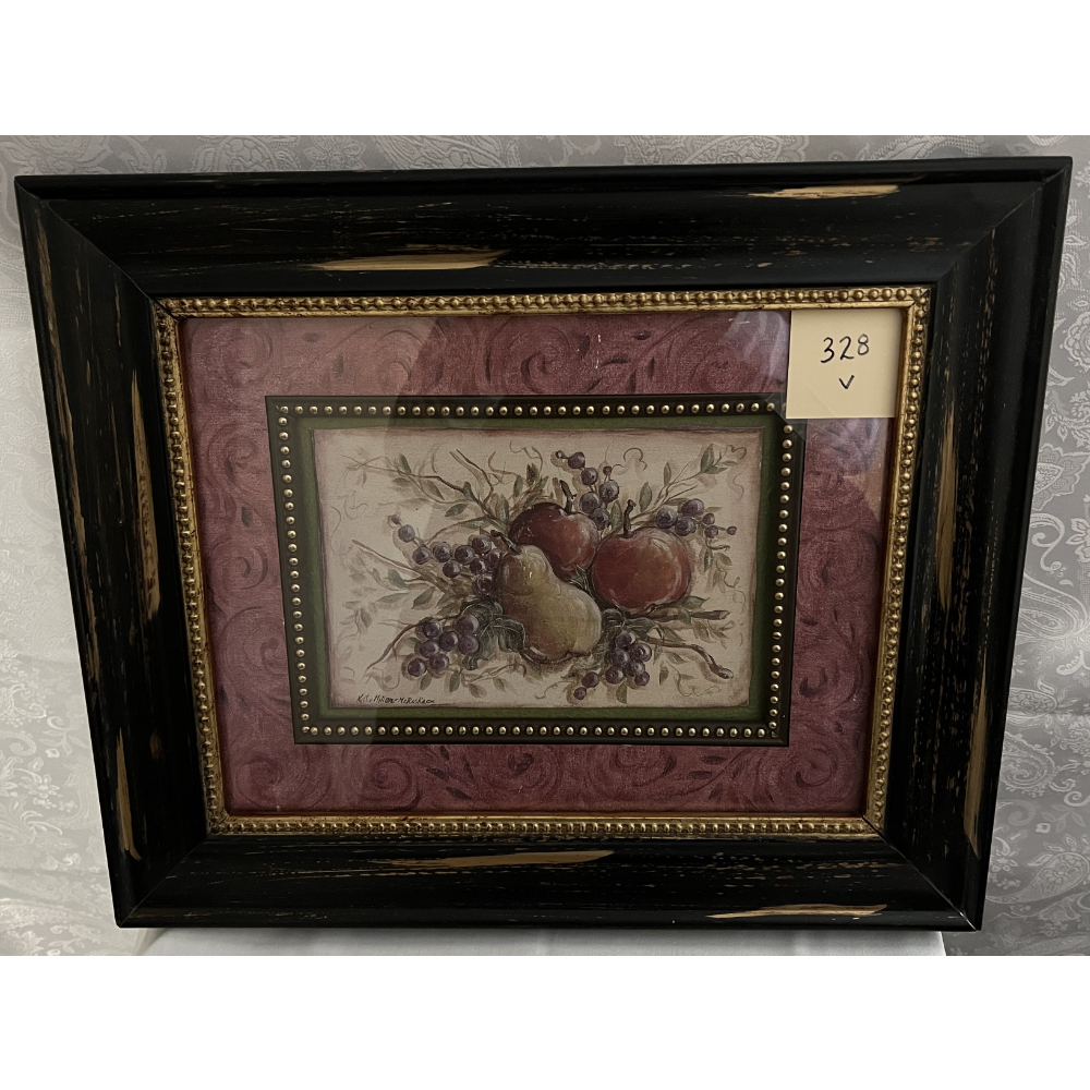 "Orchard's Bounty" Framed & Matted Print 