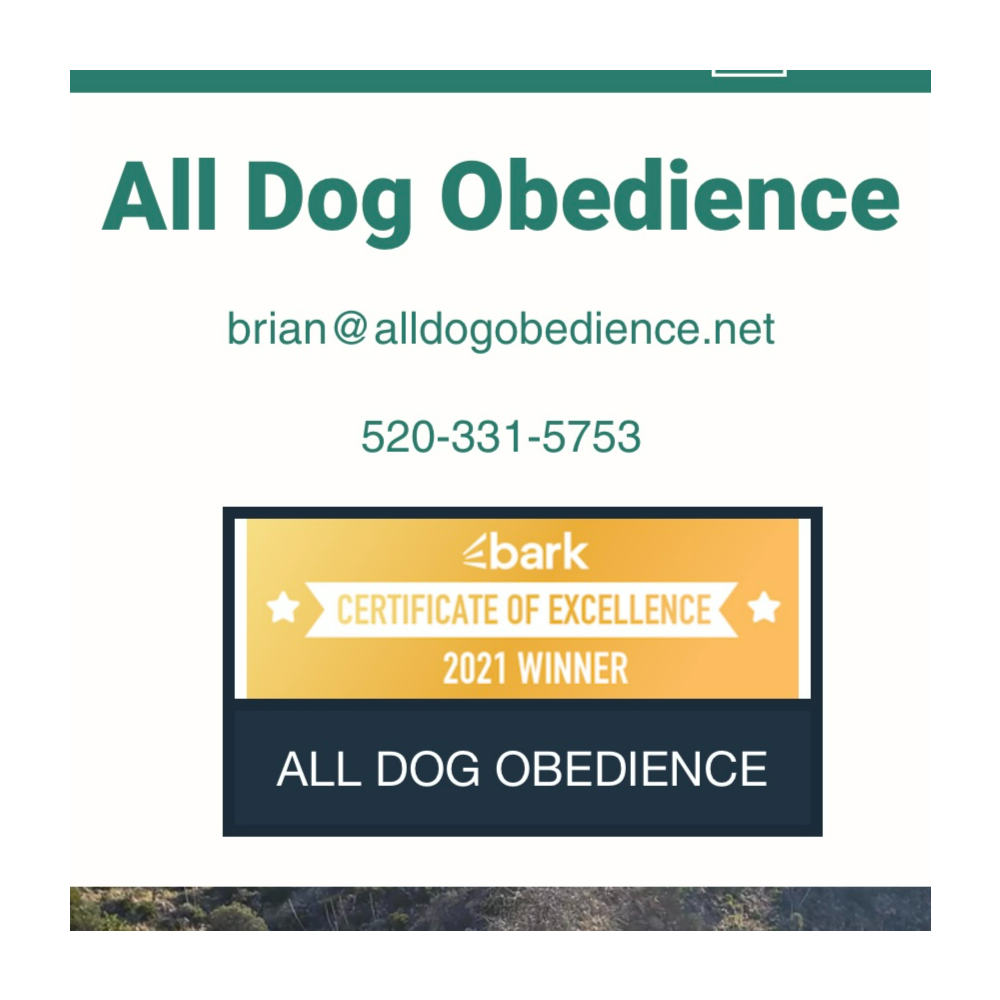 Dog Training Session - Private In-Home Lesson, by All Dog Obedience