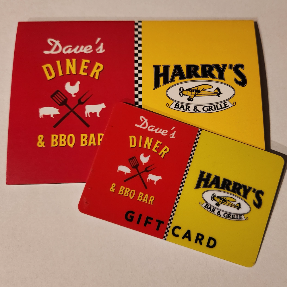 Dave's Diner & Harry's Bar and Grille $50 Gift Card