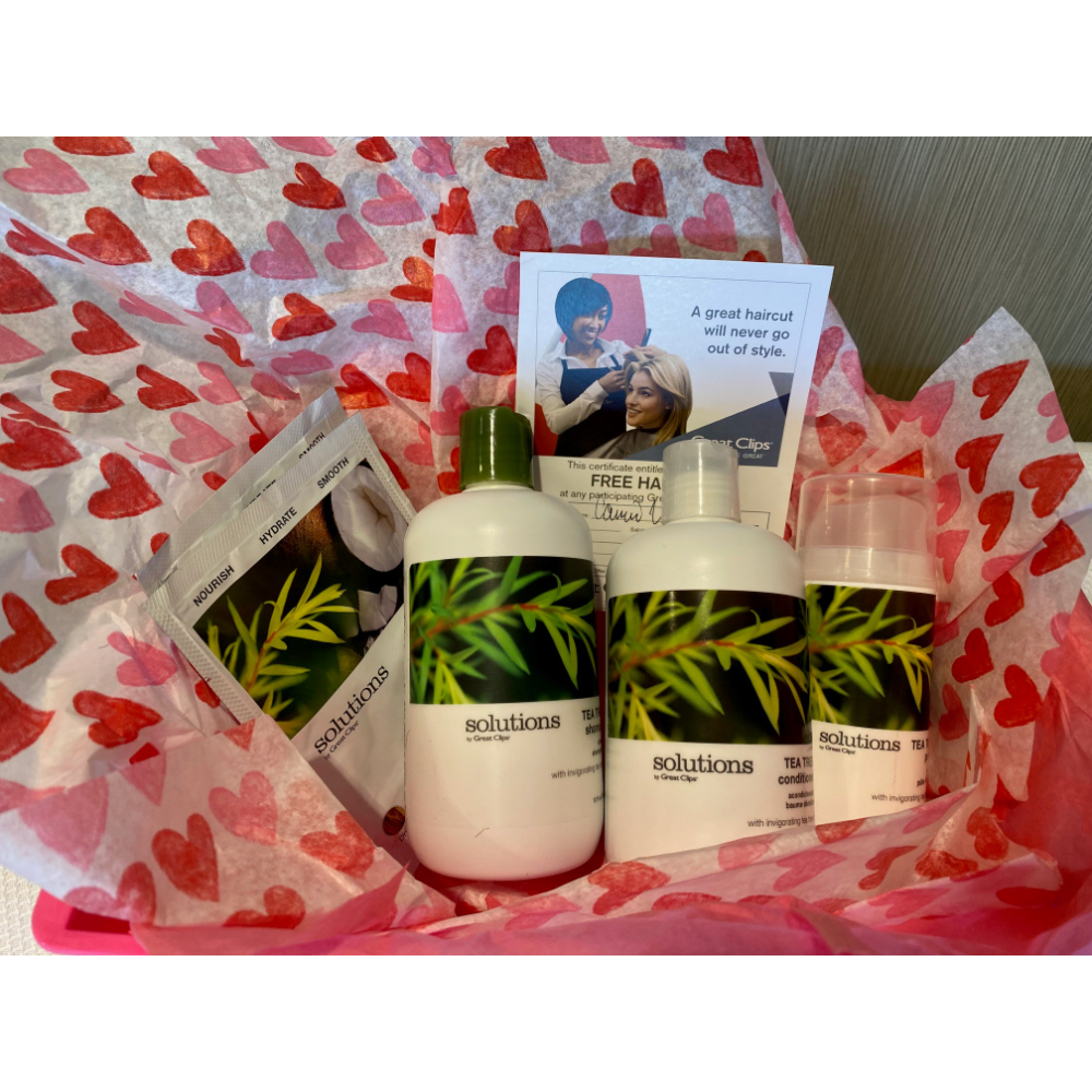 Great Clips Gift Basket