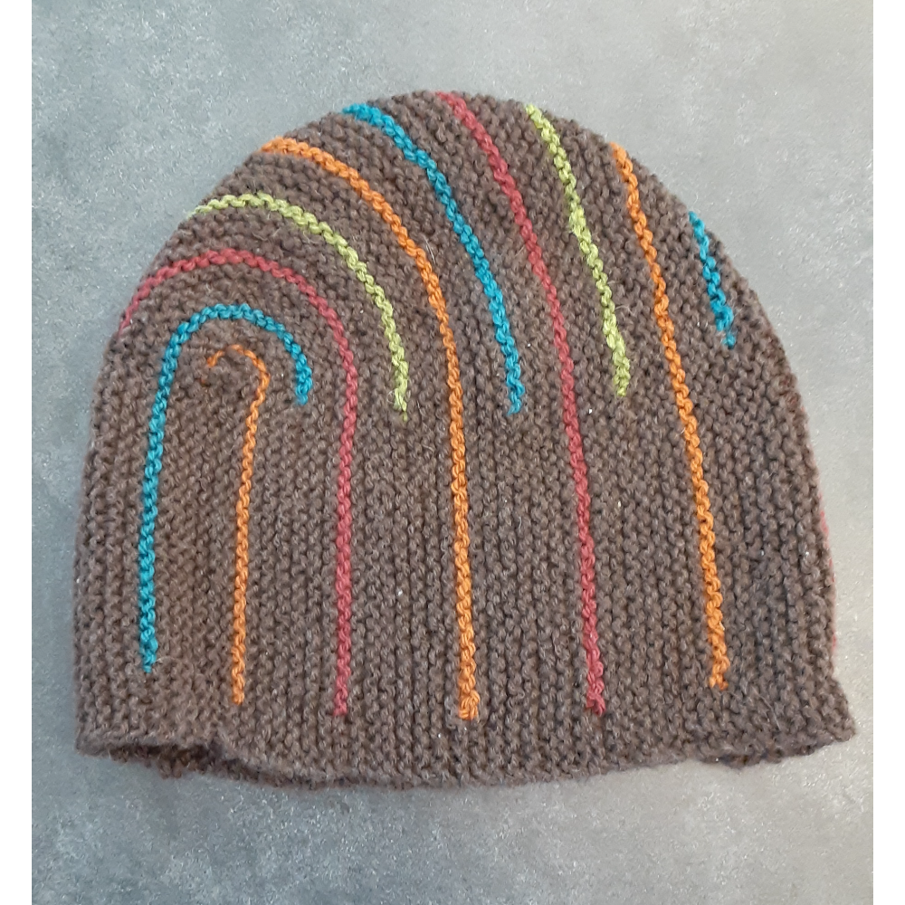 Knit Hat, Lines