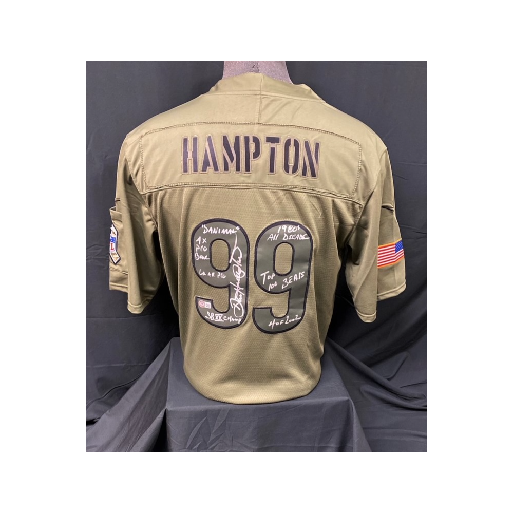 At Auction: Dan Hampton SIGNED Photo