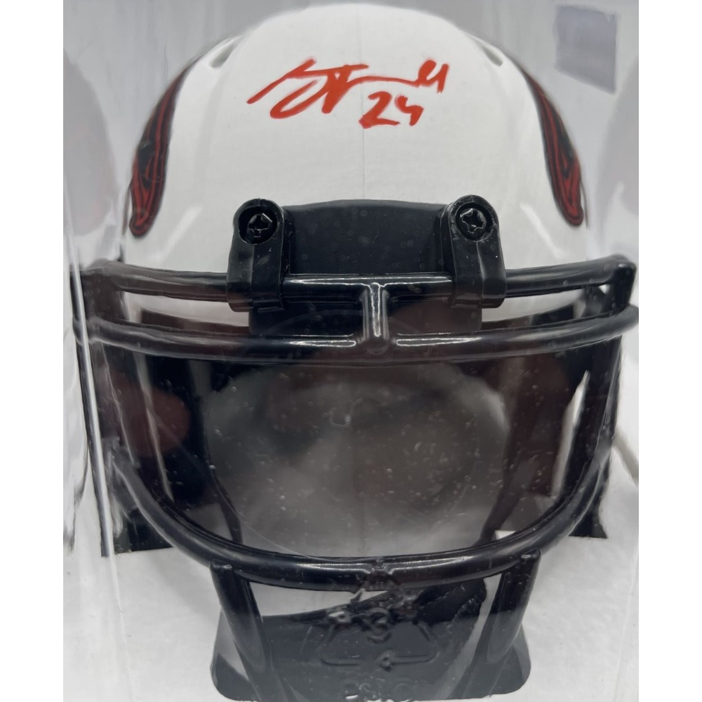 Atlanta Falcons AJ Terrell Signed Mini Helmet 