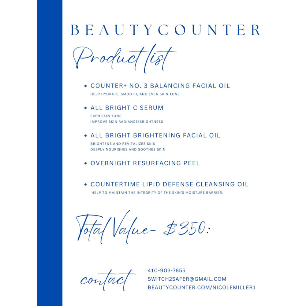 Beauty Counter Collection