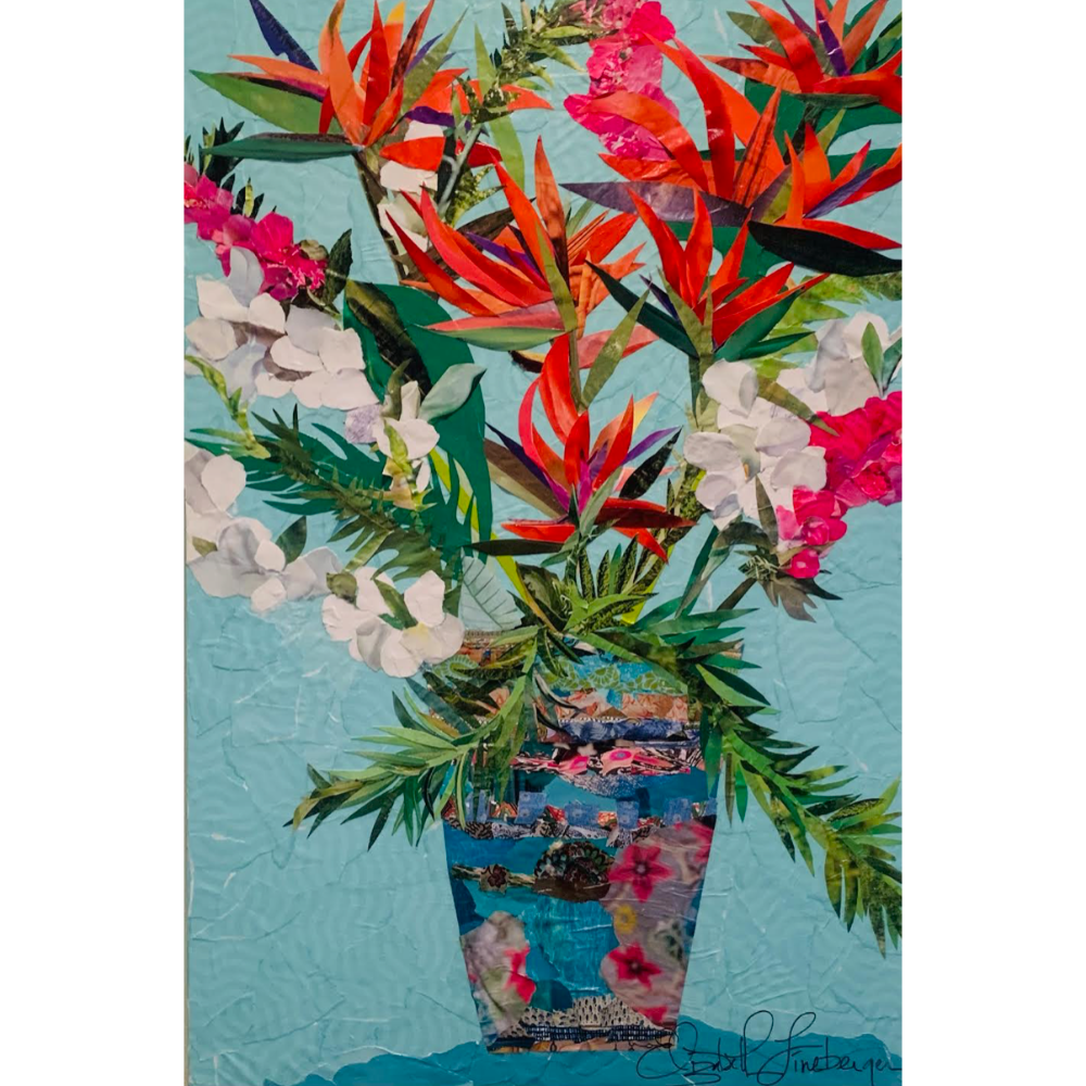 Elizabeth Singletary's "Birds of Paradise" 24x36 