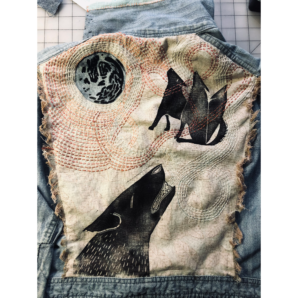 Custom Jean Jacket | Elizabeth Munger