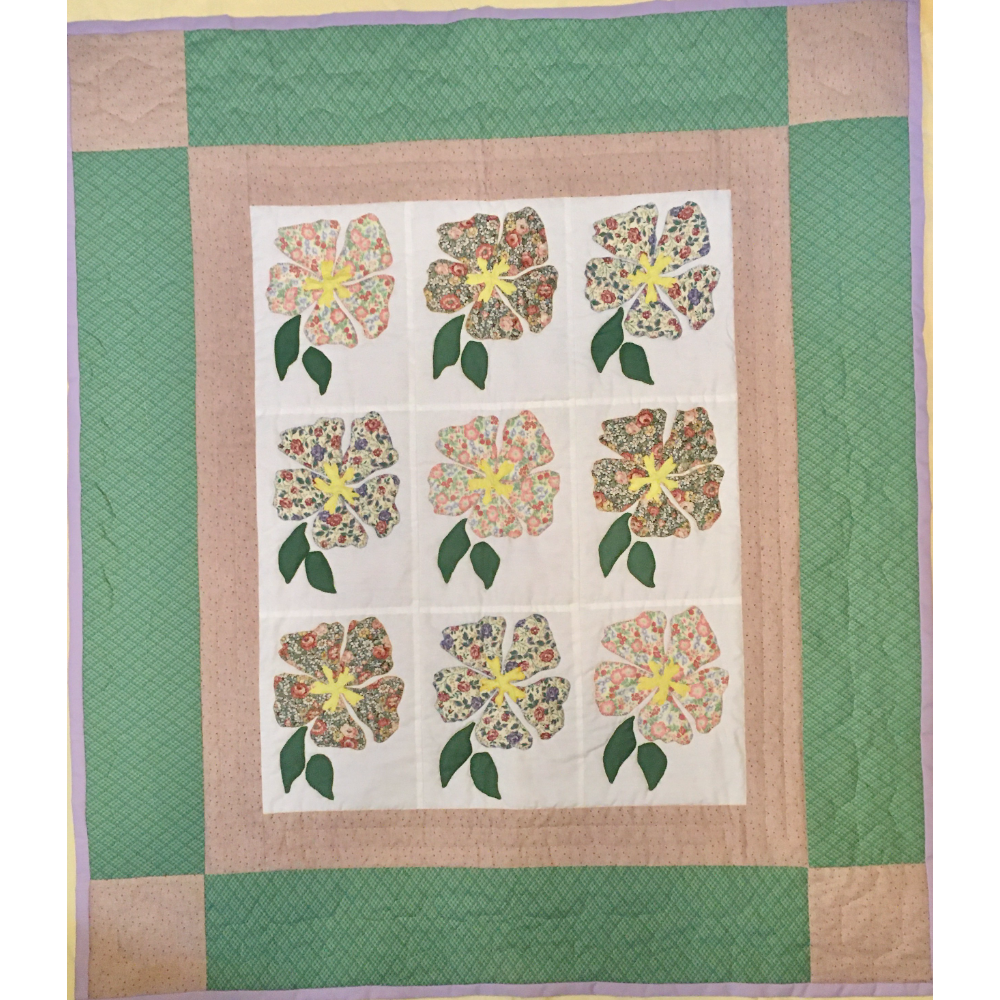 Flowers In Bloom Quilt By Molly