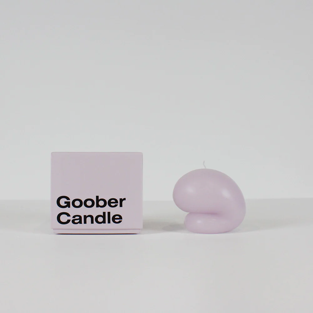 The Original Goober Candle Purple & Green