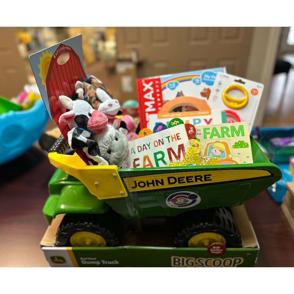 Farm Friends Basket from Childcare Enhancement with a Purpose