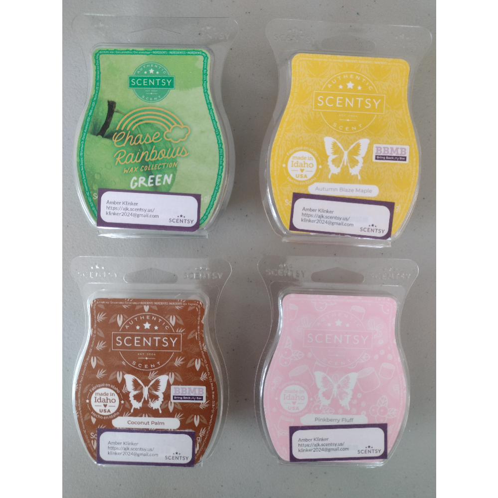 Blue - Scentsy Chase Rainbows Wax Melt Bar