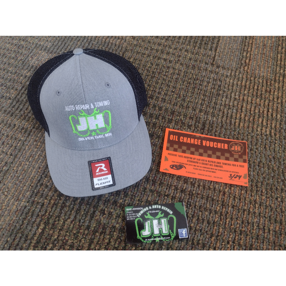 Hat & Oil Change at J&H Auto Repair & Towing