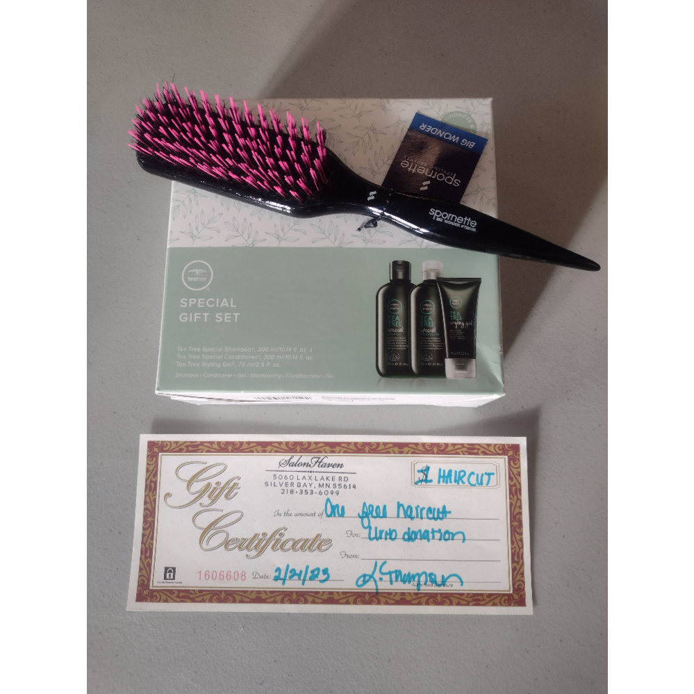 Salon Haven Gift Certificate & Hair Products